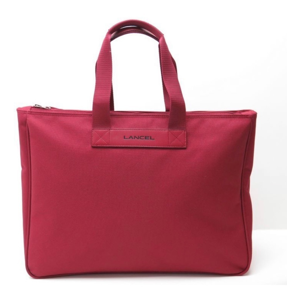 LANCEL Palmyre Architectural Tote Bag